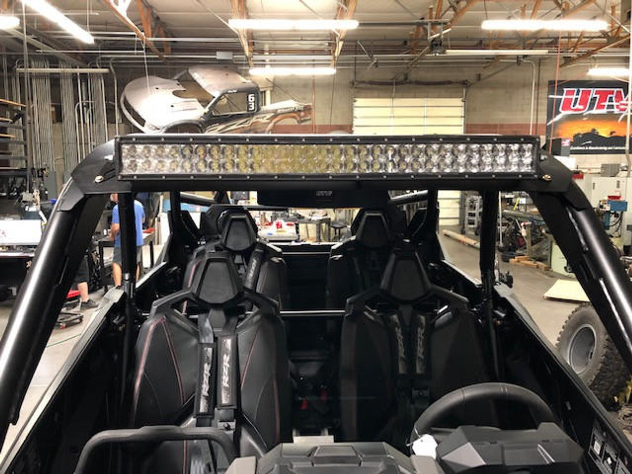 Utv Inc Rzr Pro R 30" Dbl Row Light Bar Tabs image 2