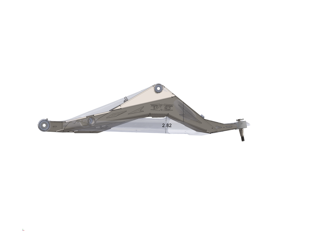 Can-Am Maverick R XGC Lower A-Arms - Teixeira Tech image 3