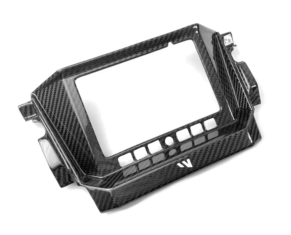 Polaris RZR Pro XP / Pro R Carbon Fiber Ride Command Bezel image 2