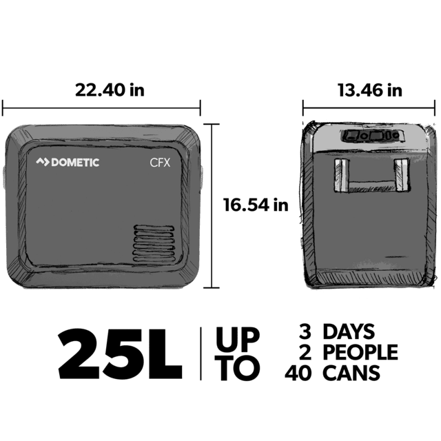 DOMETIC COOLER - CFX5 25
