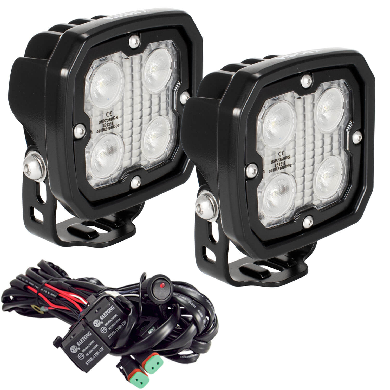 Duralux 4 LED Work Light 40º Beam Kit – Kwik-Saw Racing
