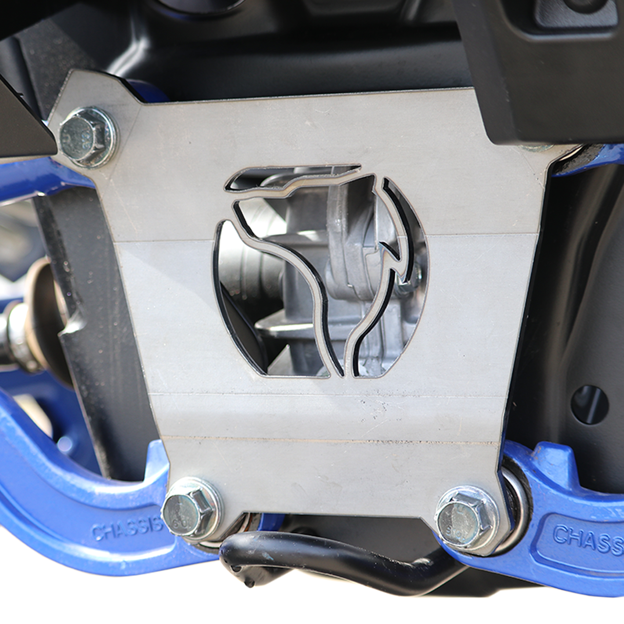 Polaris Rzr Turbo S Radius Rod Plate image 1