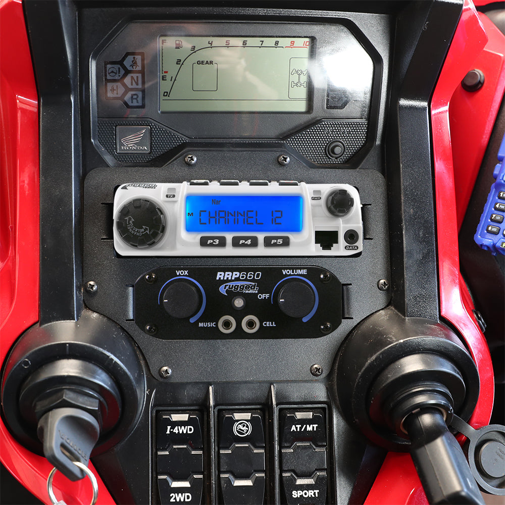 Honda Talon Mount For Radio And Intercom image 1