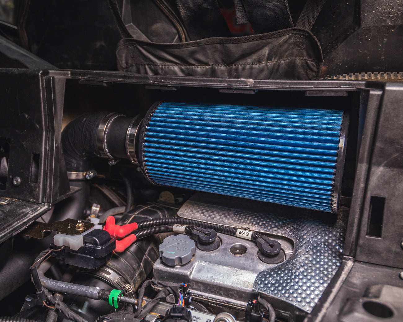 Agency Power Cold Air Intake System Polaris Rzr Xp Turbo image 1