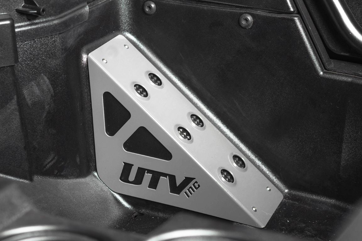 Polaris Rzr Dead Pedal And Foot Rest Cover Set - Bare image 3