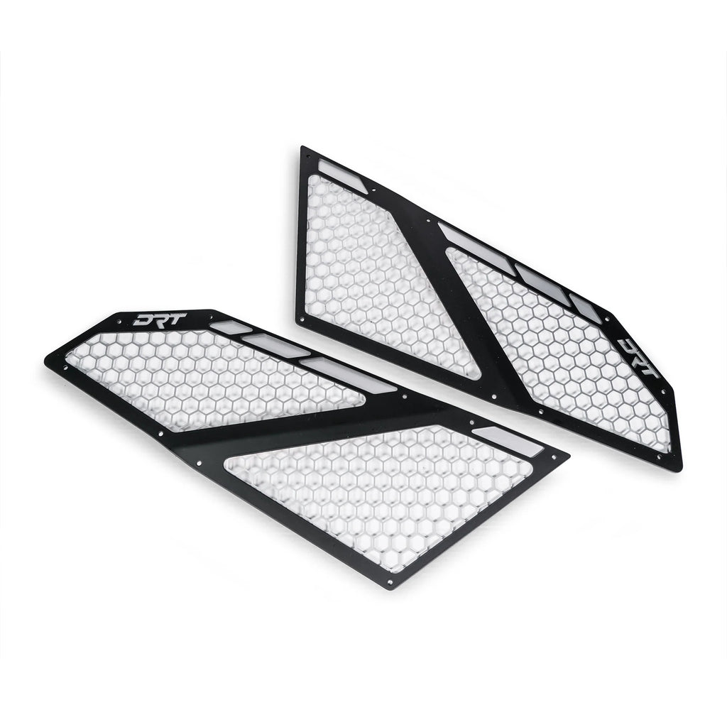 Drt Polaris Rzr Pro R/Turbo R Aluminum Complete Intake Vent Set image 2