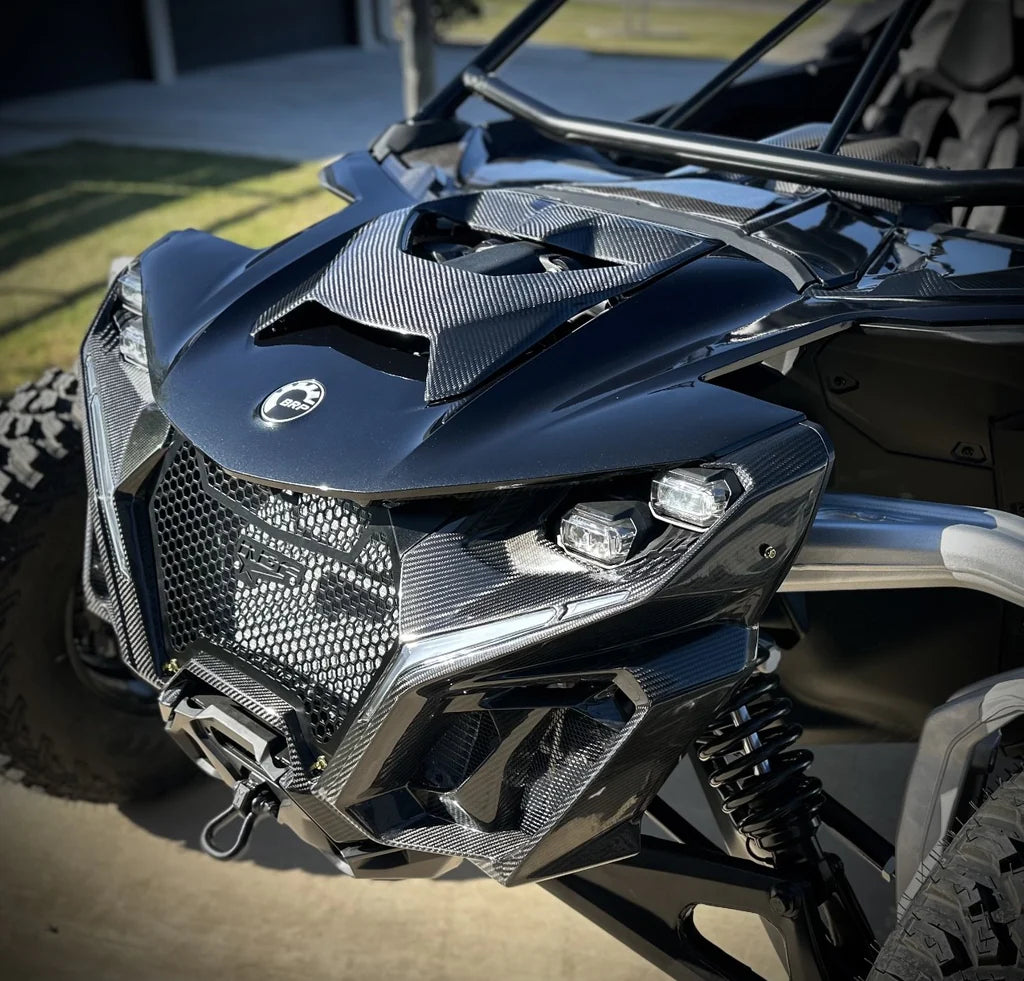 Can-Am Maverick R Carbon Fiber SR Center Hood image 1