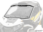 Can-Am Maverick R Scratch-Resistant Full Windshield image 0