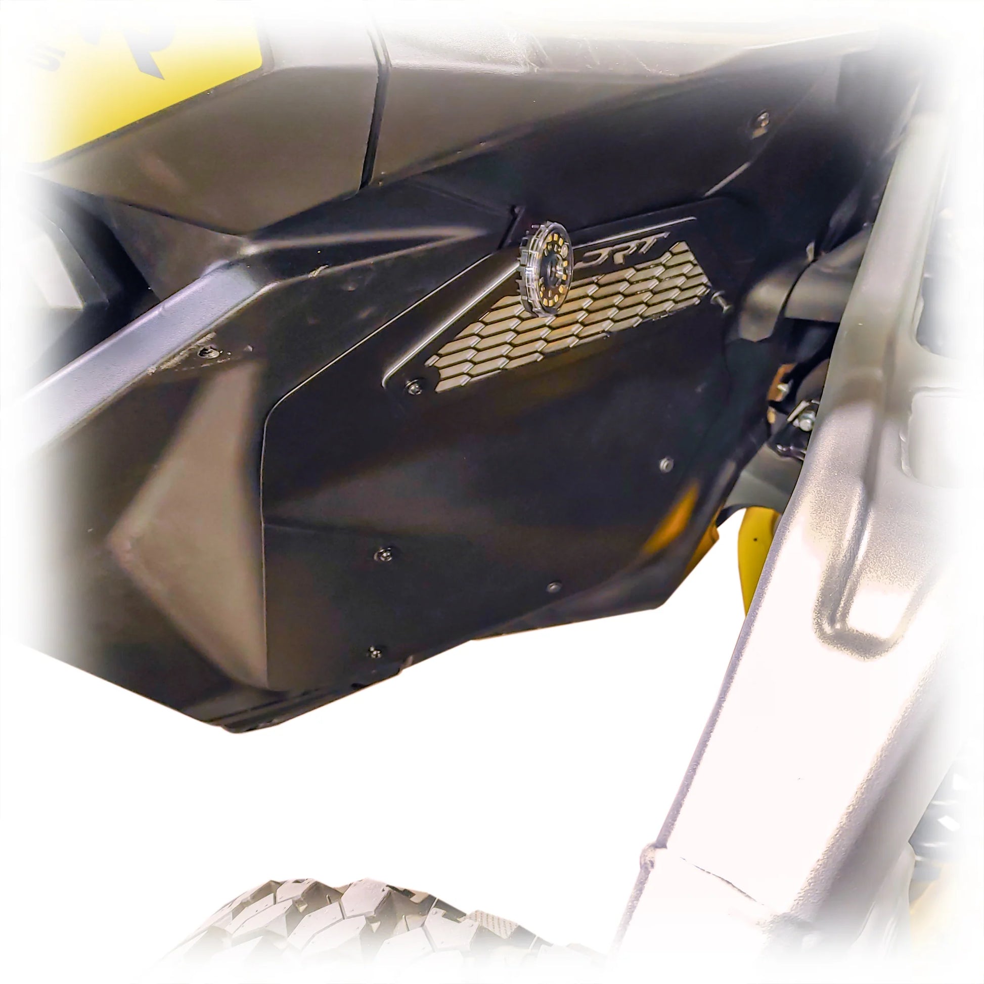 DRT Can-Am 2024+ Maverick R Front Aluminum Rock Guard Kit image 7