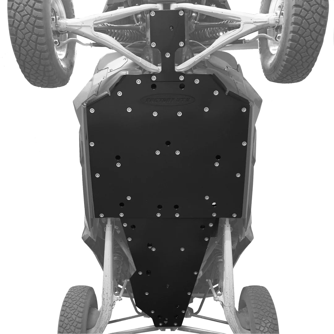 Factory Utv  Can-Am Maverick R Uhmw Skid Plate image 0