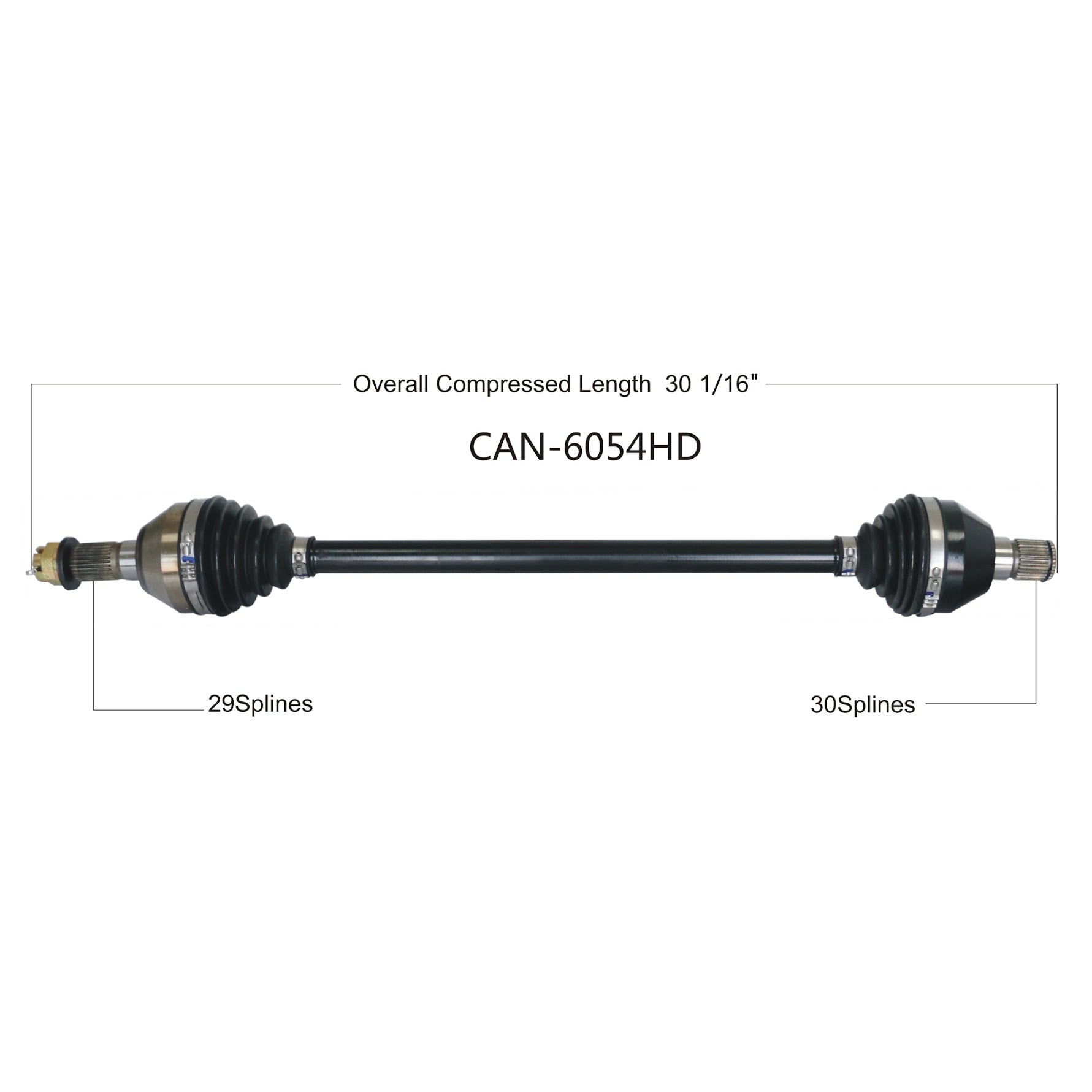 Can-Am Maverick X3 64" Heavy Duty Axle image 2