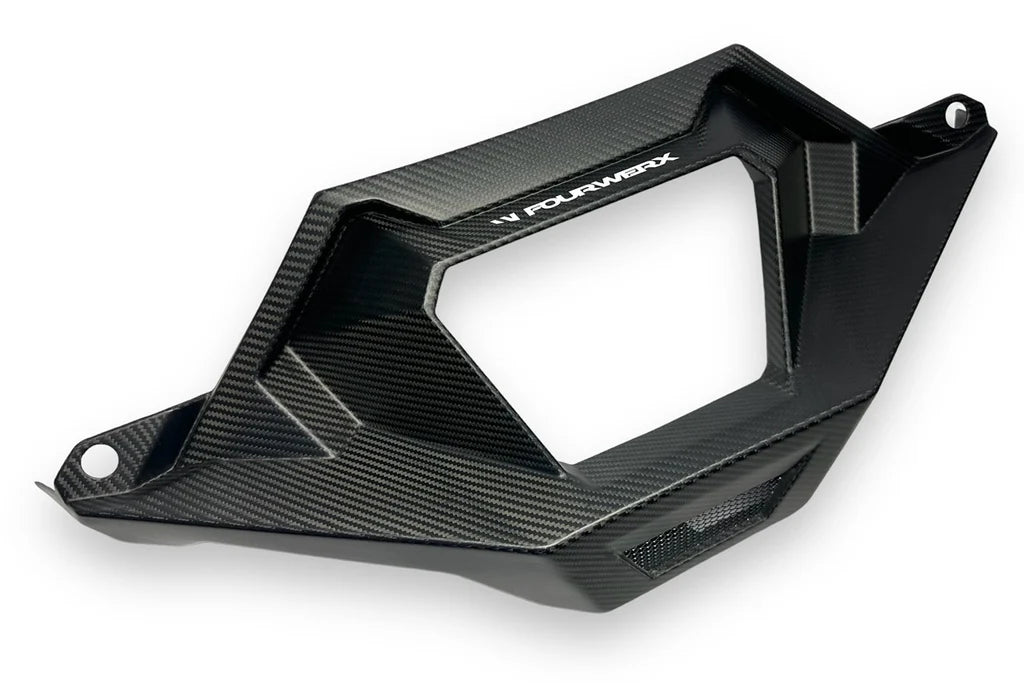Polaris RZR Pro R Carbon Fiber Exhaust Shield image 5