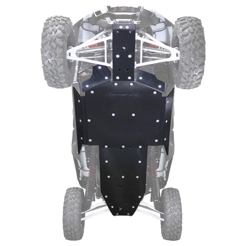 Factory Utv Kawasaki Teryx Krx 1000 3/8" Uhmw Skid Plate image 0