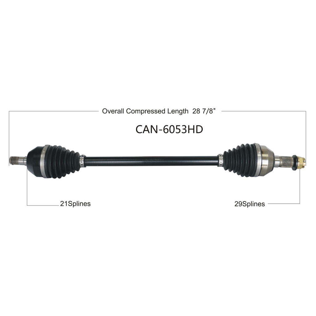 Can-Am Maverick X3 64" Heavy Duty Axle image 1