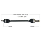 Can-Am Maverick X3 64" Heavy Duty Axle image 1