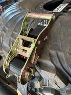 Savage Ratcheting Y-Strap For Spare Tires image 1