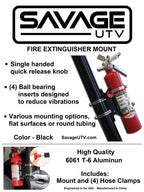Savage Utv Mount And Extinguisher Set image 4