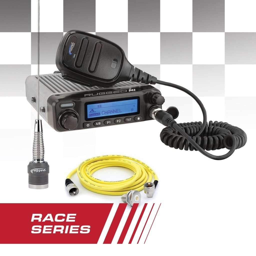 Race Radio Kit - M1 Race Series Waterproof Mobile- Digital And Analog image 0