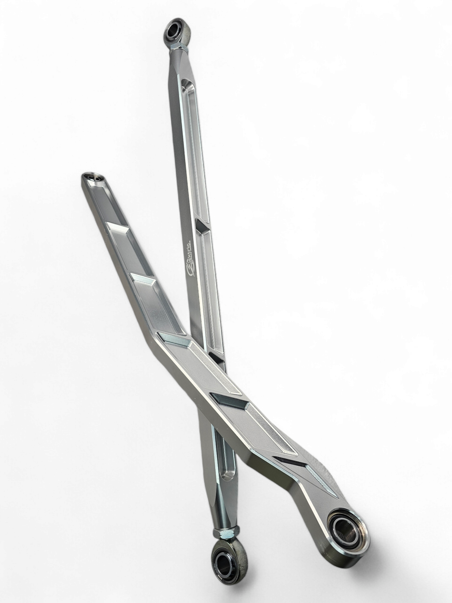 Polaris RZR Pro R, Pro S, Turbo R High Clearance Radius Rods in Clear Finish image 6