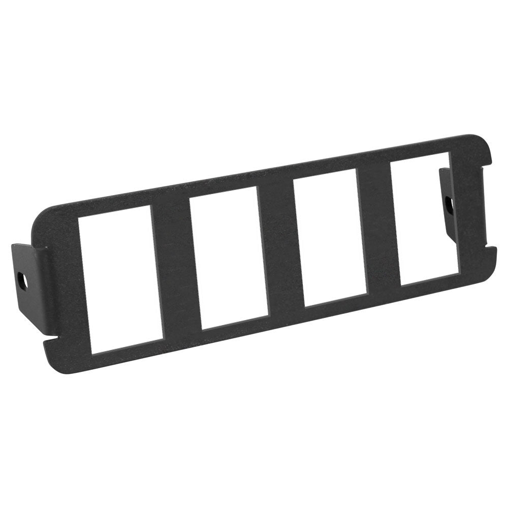 4 Rocker Switch Panel For Radio Delete Mount image 0