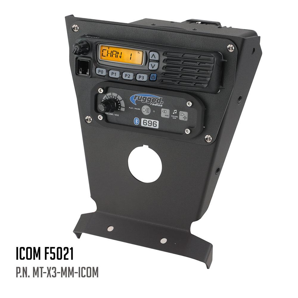 Can-Am X3 Multi-Mount Kit For Radio And Intercom - Dash Mount image 3