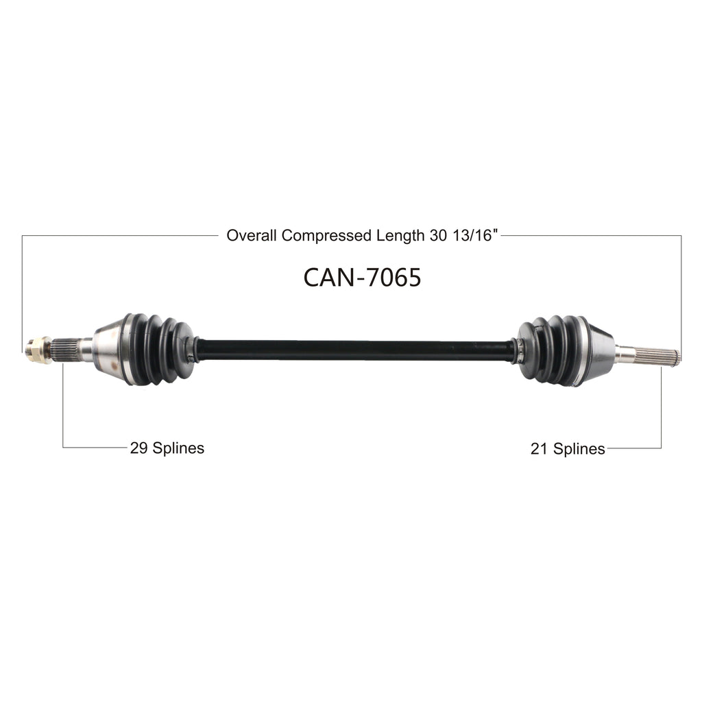 Can-Am Maverick X3 64" Oem Replacement Axle image 4