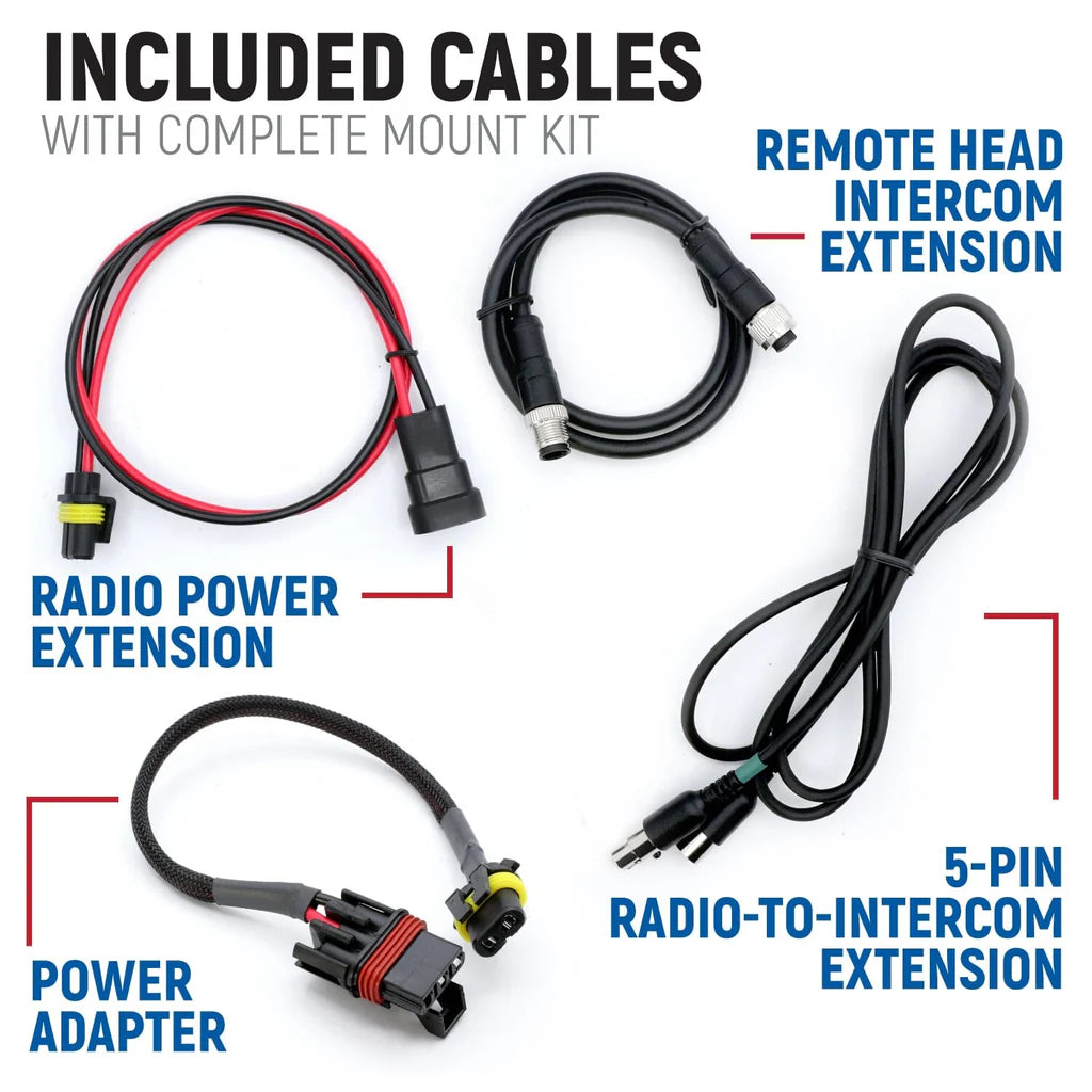 Polaris Xpedition Complete Communication Kit With Intercom And 2-Way Radio image 3
