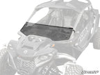 Can-Am Maverick R Scratch-Resistant Half Windshield - Superatv image 0