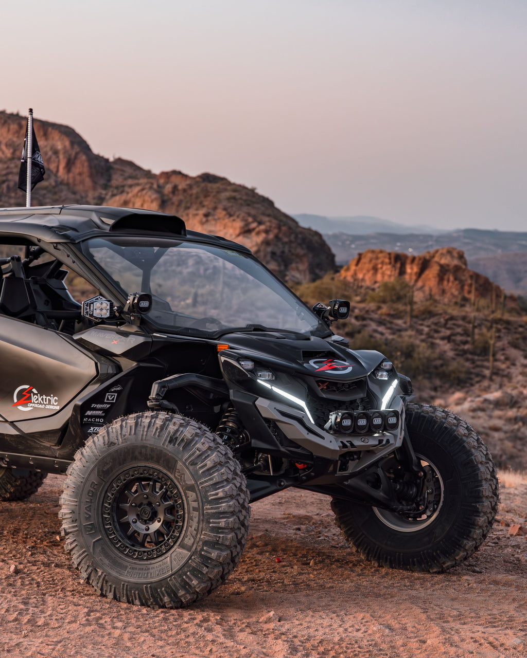 2024 to Current Maverick R Volt Front Winch Bumper image 5
