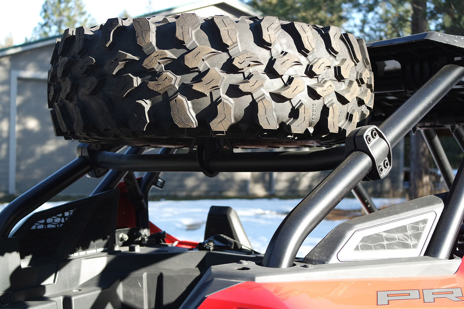 Rzr Pro Xp Spare Tire Carrier - Aprove Usa image 2