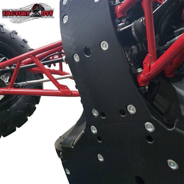 Factory Utv Honda Talon 1000 X/ R 3/8" Uhmw Skid Plate Kit image 1