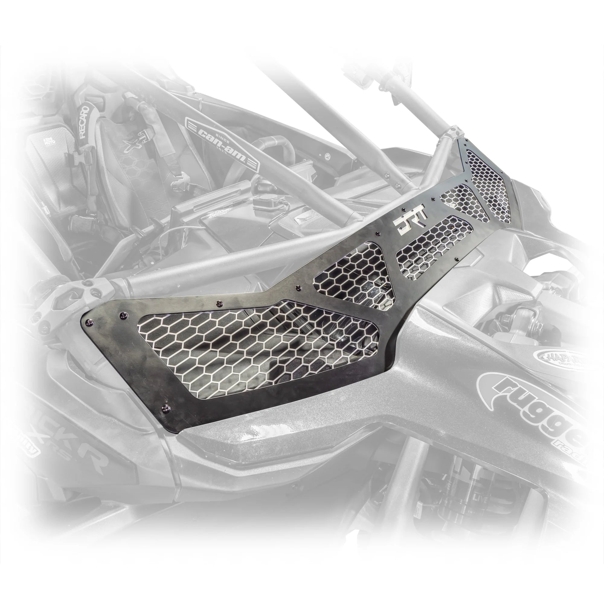 DRT Can-Am 2024+ Maverick R Aluminum Wind Diffuser image 3