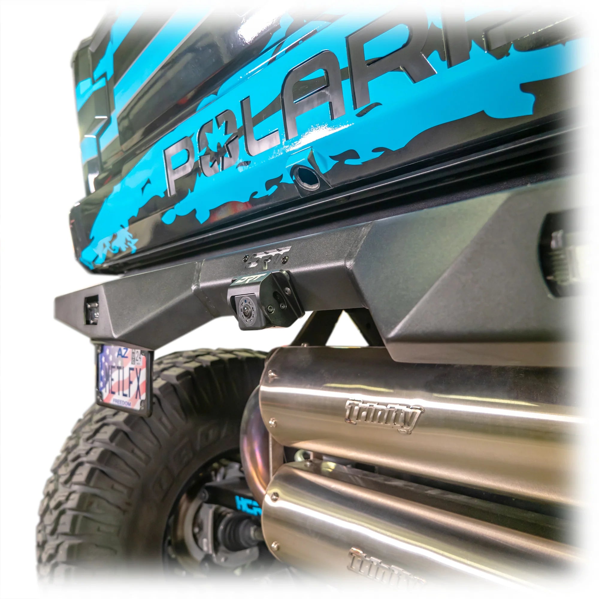 DRT Polaris 2024+ XPEDITION Adjustable Rear Camera Relocation Kit image 5