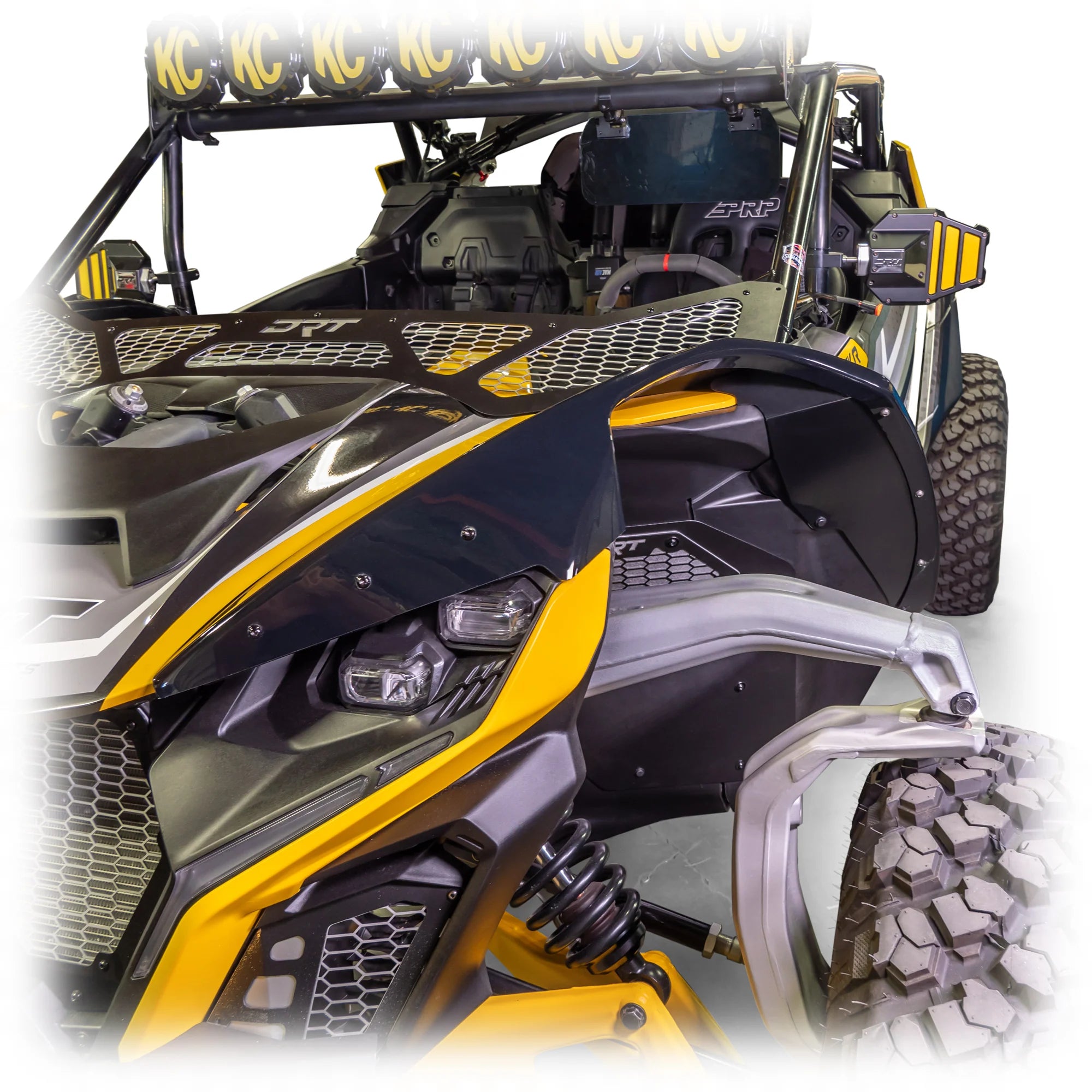 DRT Can-Am 2024+ Maverick R Front Fender Kit image 2