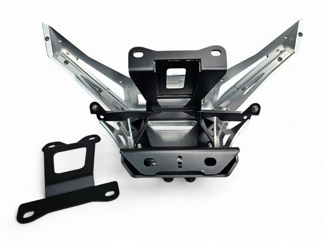 2017+ Can-Am X3 Maverick Machined Billet Front Winch Bumper (Clear Anodize) image 8