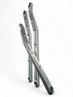 Can-Am X3 Maverick High Clearance Radius Rods in Clear Finish for 72" image 1