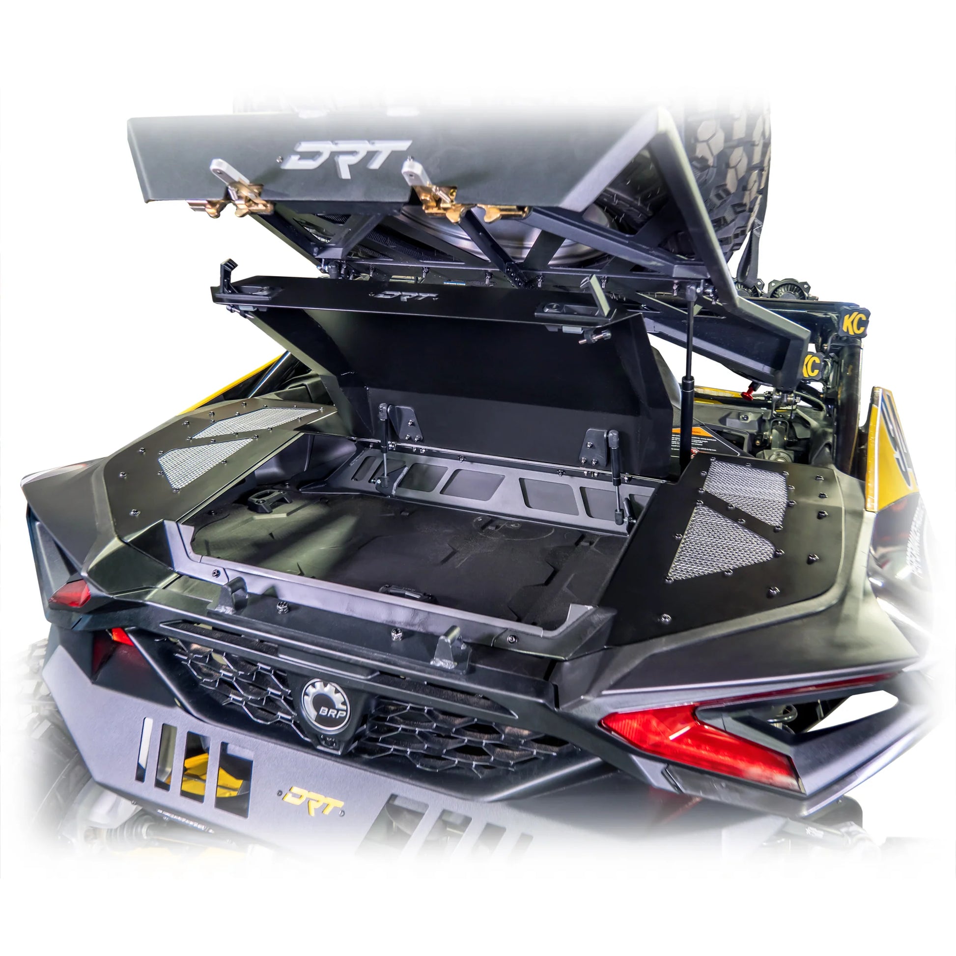 DRT Can-Am 2024+ Maverick R Aluminum Trunk Enclosure image 5