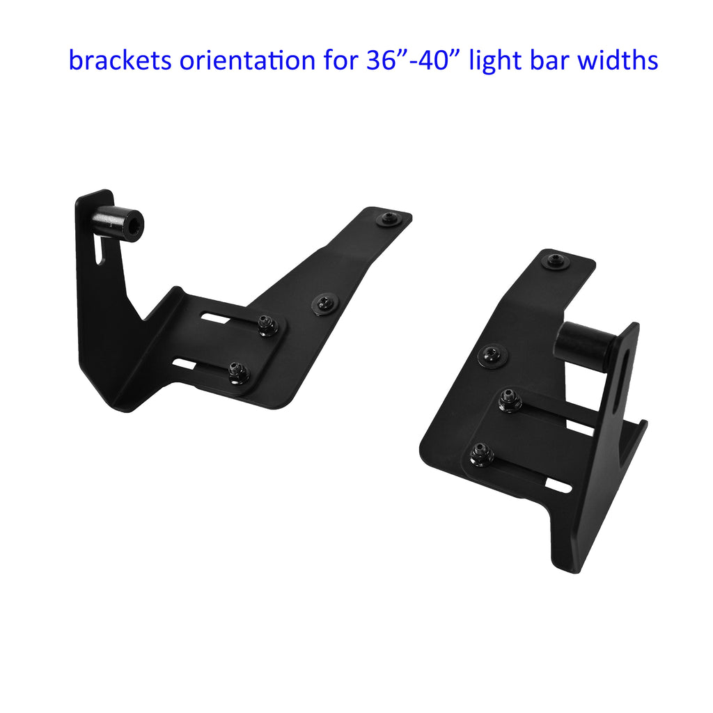Rzr Pro Xp  Light Bar Mount Brackets - Aprove Usa image 1