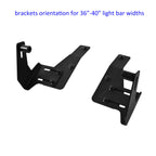 Rzr Pro Xp  Light Bar Mount Brackets - Aprove Usa image 1