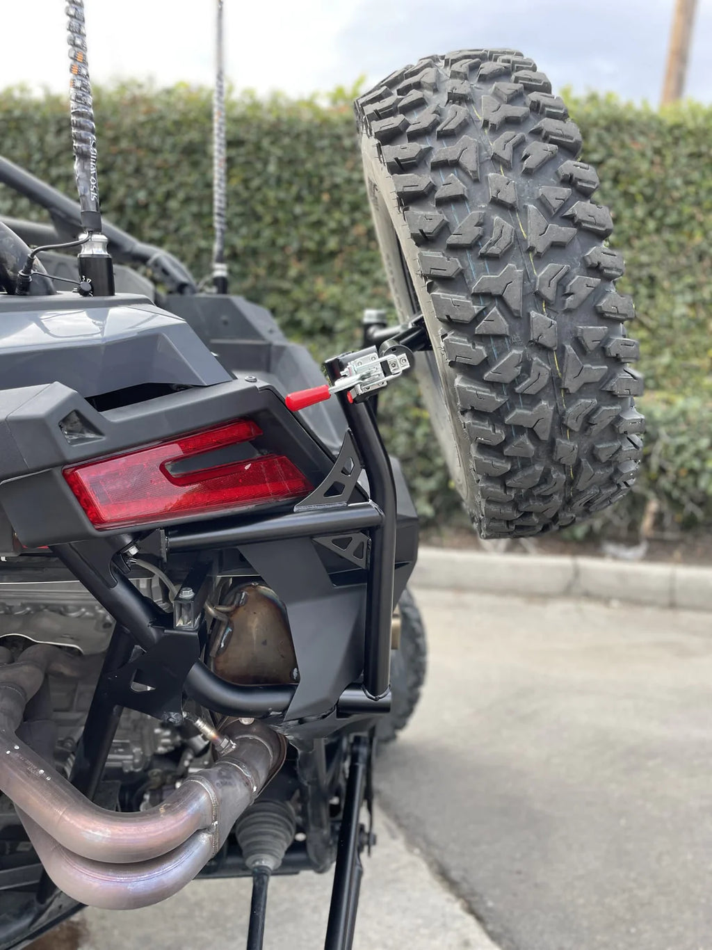 Polaris Rzr Pro R Swing Out Spare Tire Carrier By Fastlab image 1