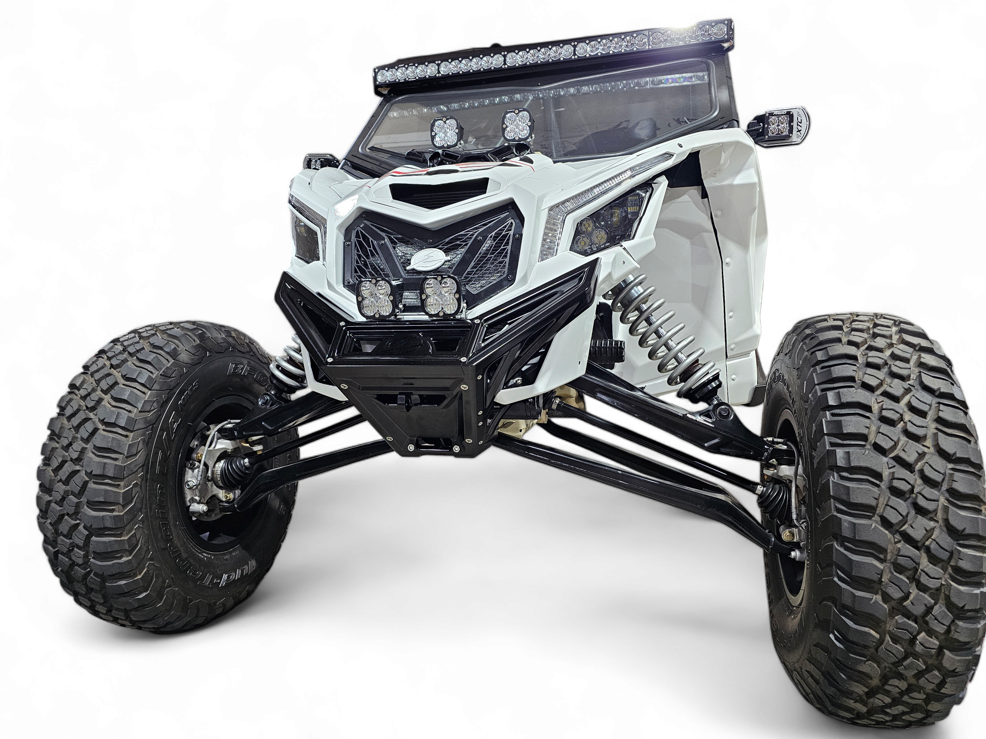 2017+ Can-Am X3 Maverick Machined Billet Front Winch Bumper (Black Anodize) image 11