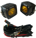 GP5 Offroad LED Pod Bundle With Free Wiring Harness by GGLighting