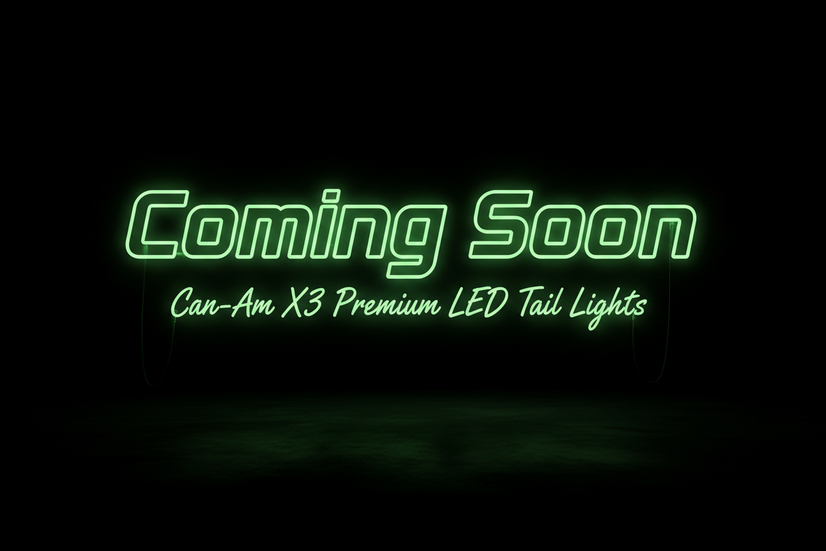 Can-Am X3 Premium LED Tail Lights | High-Output Plug-and-Play Upgrades by Marshin Whips
