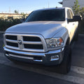 2009-2018 Dodge Ram 30" Curved Lightbar Bumper Brackets by GGLighting