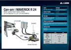 Bybre/ J.Juan Can Am Maverick R Racing Twin Dual Master Cylinder