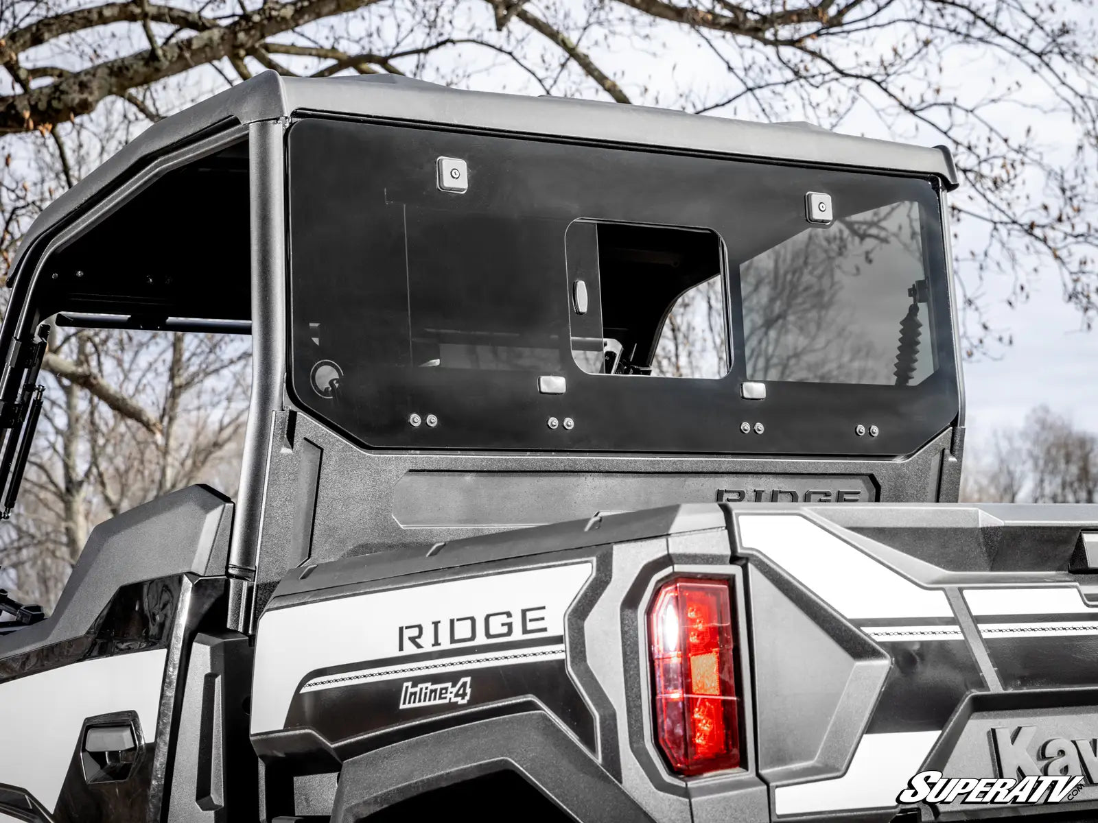 Kawasaki Ridge Glass Sliding Rear Windshield