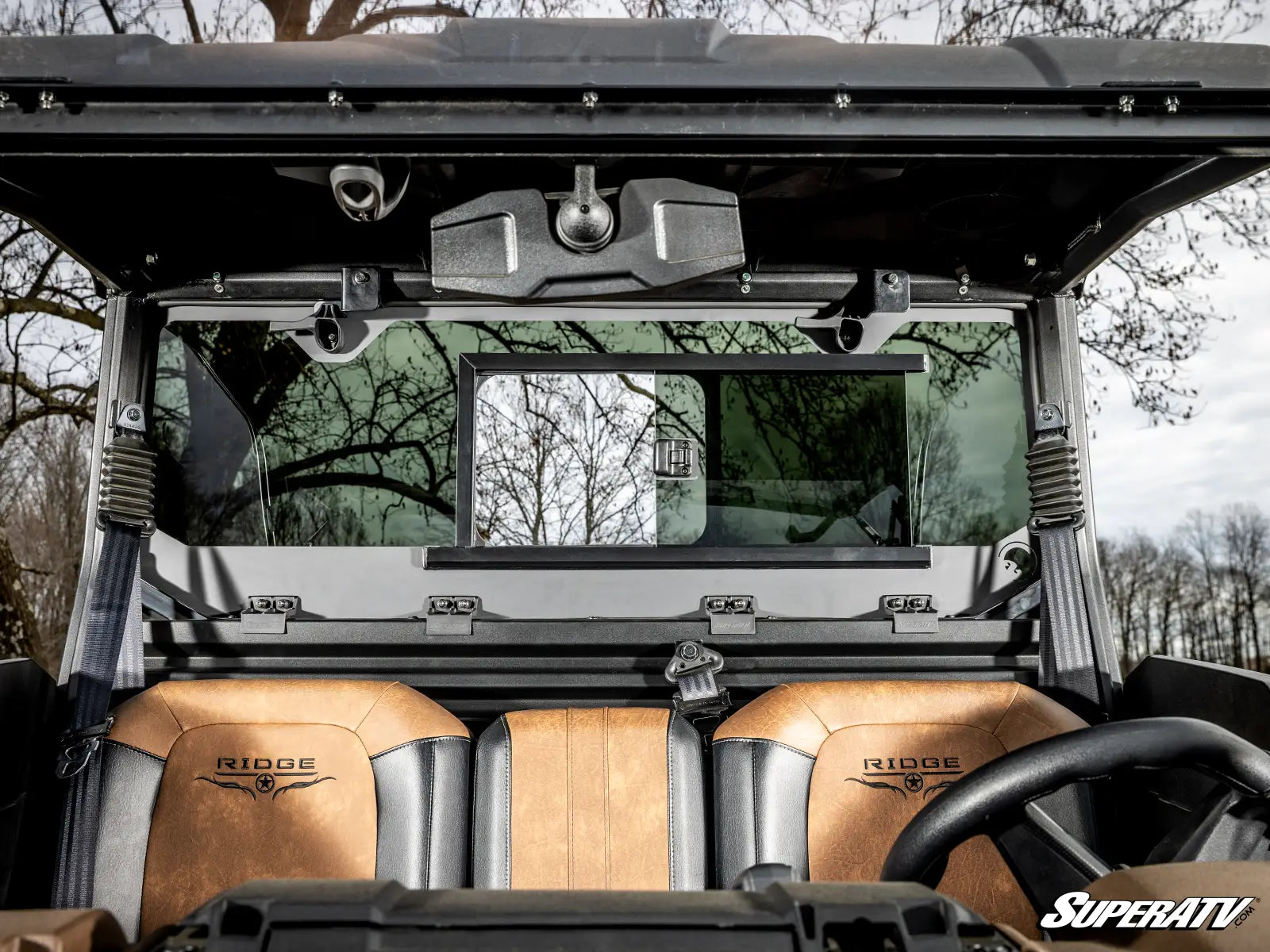 Kawasaki Ridge Glass Sliding Rear Windshield