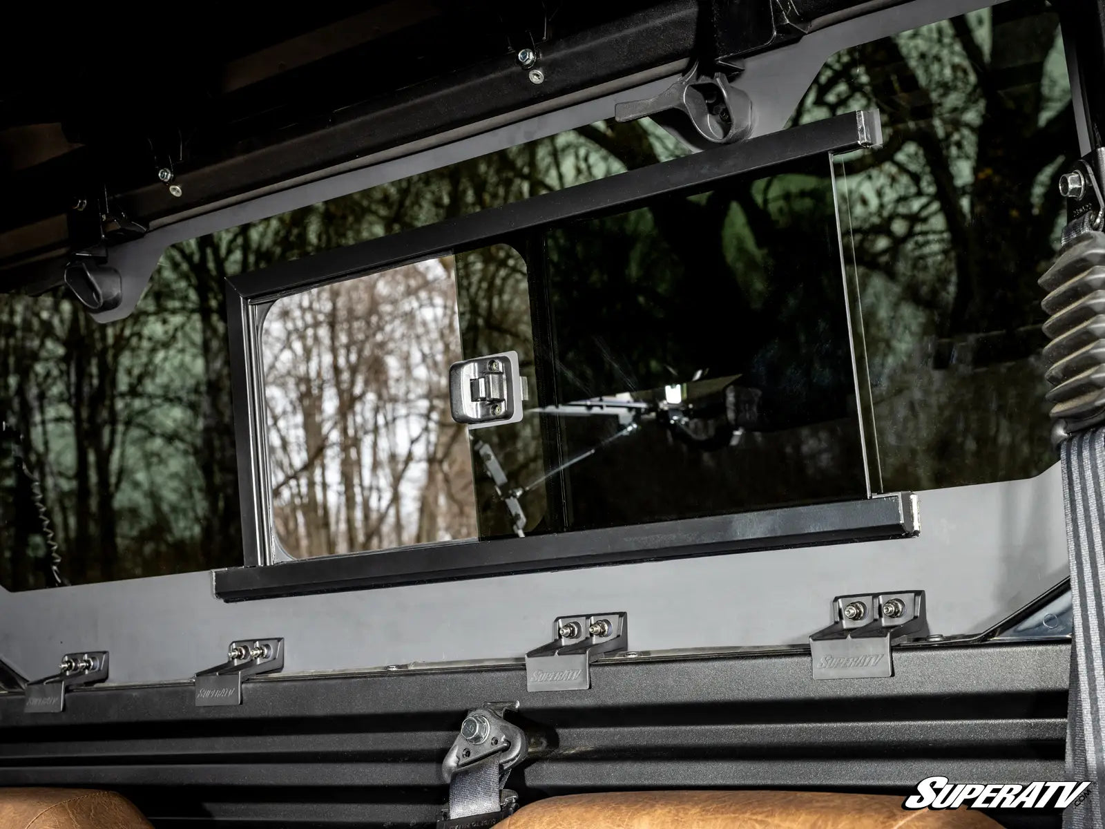 Kawasaki Ridge Glass Sliding Rear Windshield