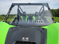 Kawasaki Teryx KRX - 1 Pc General-Purpose Windshield with Clamp and Vent Options by 3 Star UTV