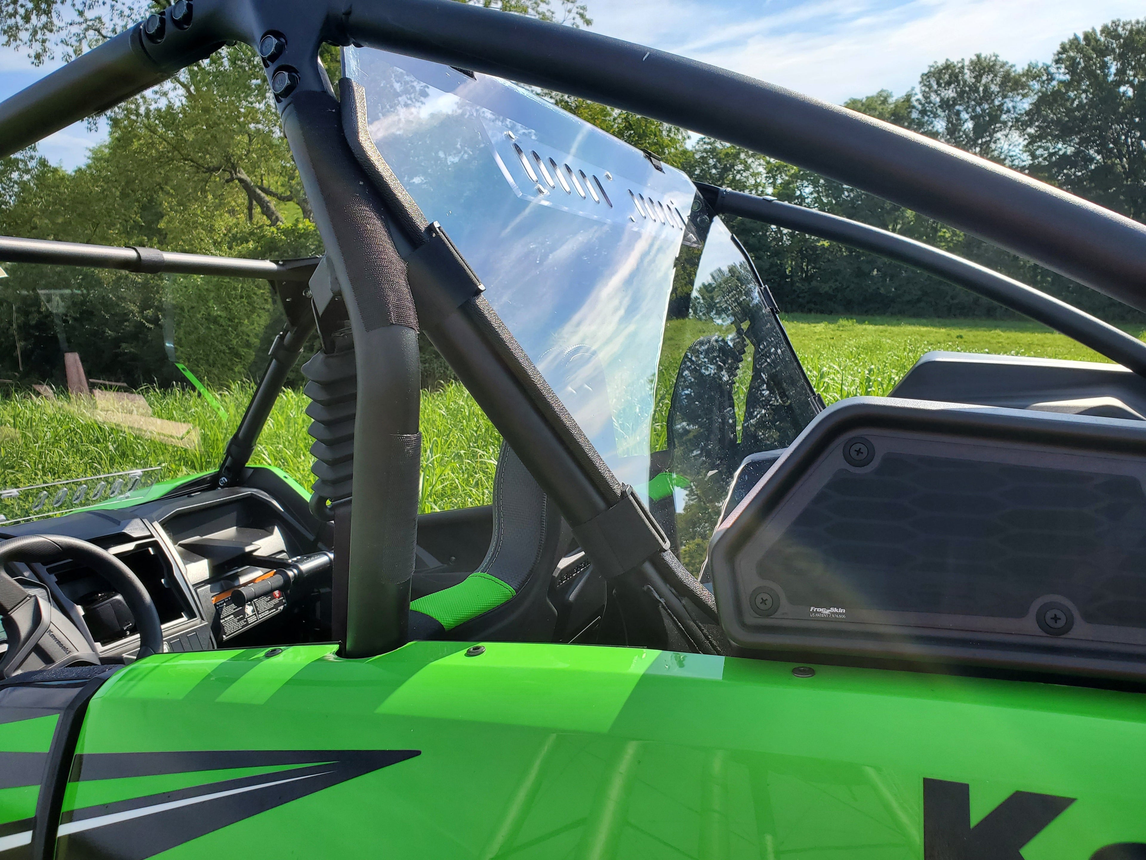 Kawasaki Teryx KRX Crew - 1 Pc Polycarbonate Rear Windshield